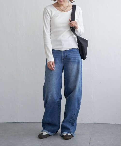 notch.（ノッチ）の「エースショルダーバッグ（ショルダーバッグ・レディース・ブラック/グレー/オフホワイト/カーキ・ONESIZE）」の22枚目の写真