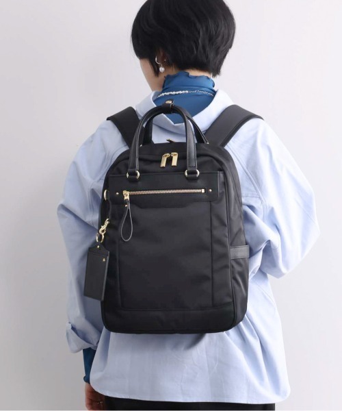 ace.(エース)の「ビジネスリュック ビエナ3 A4サイズ収納 13.3inchPC収納 68704(ビジネスバッグ・レディース・ブラック/ネイビー・FREE)」の5枚目の写真