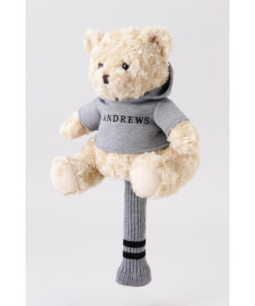 St ANDREWS】テディベアドライバー用ヘッドカバー (UNISEX
