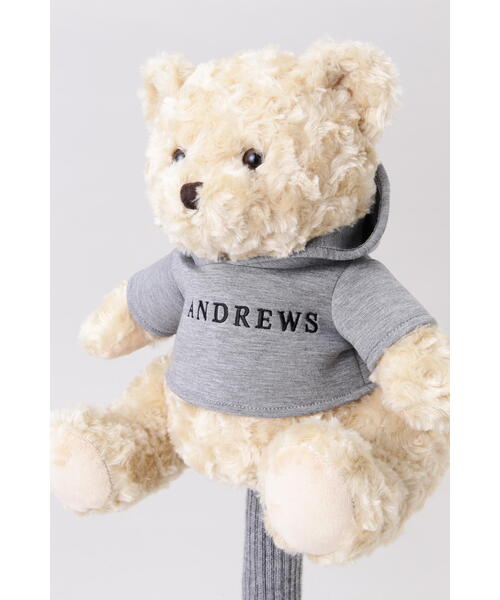 １点物テディベ St ANDREWS】テディベアドライバー用ヘッドカバー (UNISEX