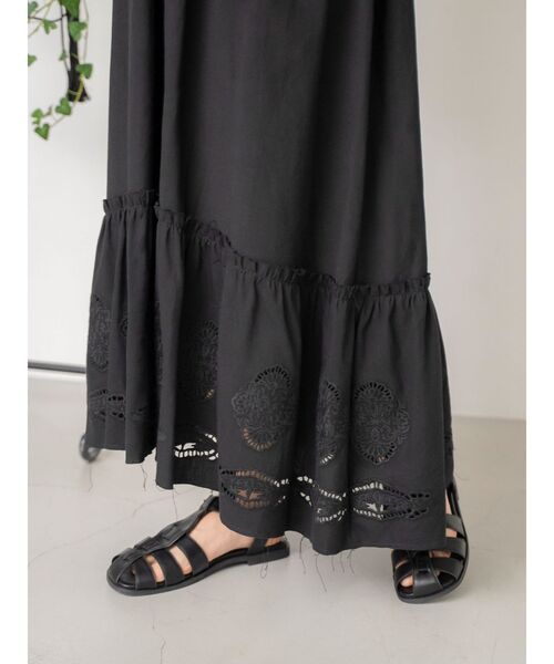 Ungrid(アングリッド)の「グルカサンダル(サンダル・レディース・ブラック/ブラウン・S/M/L)」の22枚目の写真