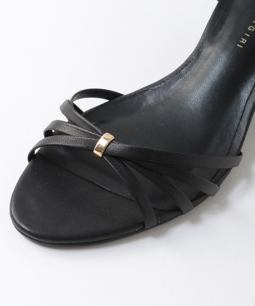 Chiaki Katagiri（チアキカタギリ）の「ウエッジソールサンダル【CHIAKI KATAGIRI】（サンダル・レディース・ブラック/ピンクベージュ・38/36/37）」の14枚目の写真