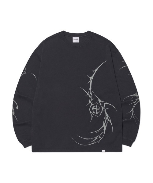 Tシャツ・カットソー NOMANUAL M.P GRAPHIC LONG SLEEVE TEE 5JH509 NOMANUAL】M.P GRAPHIC LONG SLEEVE TEE（Tシャツ/カットソー