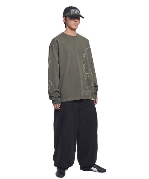 NOMANUAL☆NCT WISHリク着用MP GRAPHIC LONG SLEEVE TEE NOMANUAL☆NCT WISHリク着用MP GRAPHIC LONG SLEEVE TEE