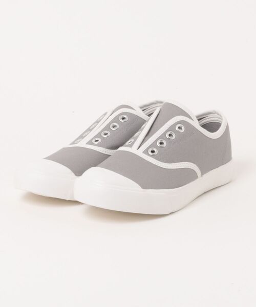 and it_（アンドイット）の「キャンバススリッポン（スリッポン・レディース・オレンジ系/ダークブルー/グレー/ナチュラル・M/L）」の2枚目の写真