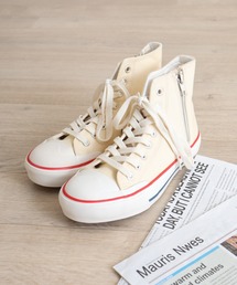 バスケットシューズ ハイカット」に該当するホワイト/白色系のメンズ