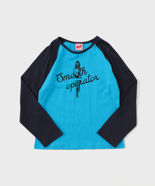 tシャツ 「Geek Office / ギークオフィス」JUST/ ジャスト RAGLAN SLEEVE TEE レディース メンズ セール】【Geek Office / ギークオフィス】JUST/ ジャスト