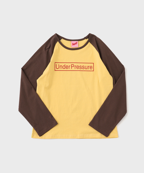 tシャツ 「Geek Office / ギークオフィス」JUST/ ジャスト RAGLAN SLEEVE TEE レディース メンズ セール】【Geek Office / ギークオフィス】JUST/ ジャスト