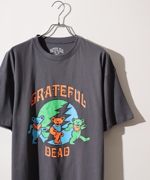 Grateful Dead(グレイトフルデッド)の「GRATEFUL DEAD オーバーTシャツ unisex(Tシャツ/カットソー・メンズ・チャコール/グレー系1/グレー系2/グレー系3/グレー系4/チャコールグレー/ヘザーチャコール・M/L/XL)」の4枚目の写真