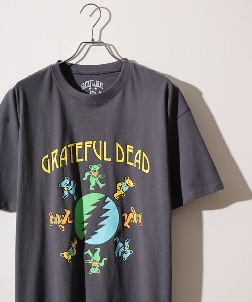 Grateful Dead(グレイトフルデッド)の「GRATEFUL DEAD オーバーTシャツ unisex(Tシャツ/カットソー・メンズ・チャコール/グレー系1/グレー系2/グレー系3/グレー系4/チャコールグレー/ヘザーチャコール・M/L/XL)」の5枚目の写真