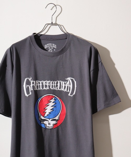 Grateful Dead(グレイトフルデッド)の「GRATEFUL DEAD オーバーTシャツ unisex(Tシャツ/カットソー・メンズ・チャコール/グレー系1/グレー系2/グレー系3/グレー系4/チャコールグレー/ヘザーチャコール・M/L/XL)」の6枚目の写真