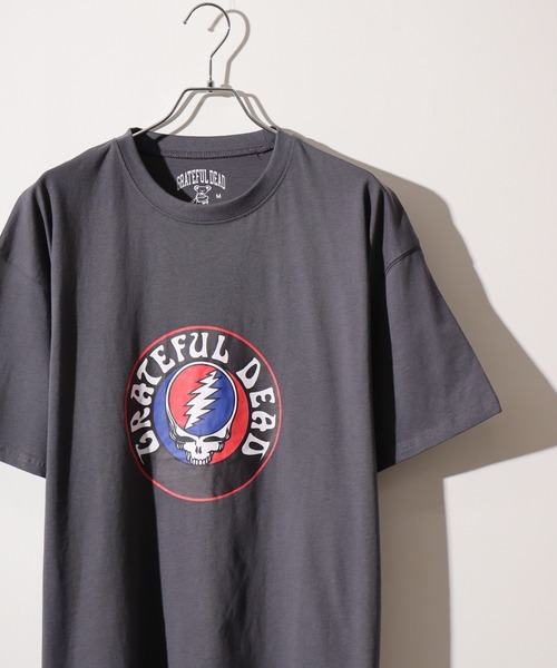 Grateful Dead(グレイトフルデッド)の「GRATEFUL DEAD オーバーTシャツ unisex(Tシャツ/カットソー・メンズ・チャコール/グレー系1/グレー系2/グレー系3/グレー系4/チャコールグレー/ヘザーチャコール・M/L/XL)」の7枚目の写真
