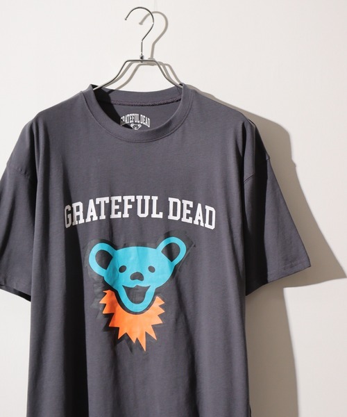 Grateful Dead(グレイトフルデッド)の「GRATEFUL DEAD オーバーTシャツ unisex(Tシャツ/カットソー・メンズ・チャコール/グレー系1/グレー系2/グレー系3/グレー系4/チャコールグレー/ヘザーチャコール・M/L/XL)」の3枚目の写真