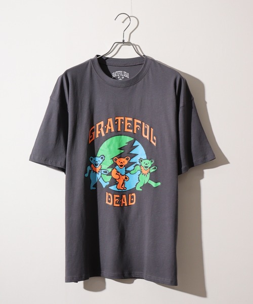 Grateful Dead(グレイトフルデッド)の「GRATEFUL DEAD オーバーTシャツ unisex(Tシャツ/カットソー・メンズ・チャコール/グレー系1/グレー系2/グレー系3/グレー系4/チャコールグレー/ヘザーチャコール・M/L/XL)」の9枚目の写真