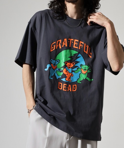 Grateful Dead(グレイトフルデッド)の「GRATEFUL DEAD オーバーTシャツ unisex(Tシャツ/カットソー・メンズ・チャコール/グレー系1/グレー系2/グレー系3/グレー系4/チャコールグレー/ヘザーチャコール・M/L/XL)」の20枚目の写真
