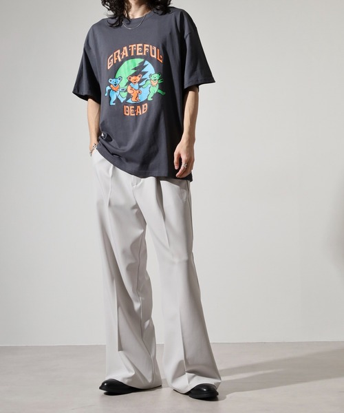 Grateful Dead(グレイトフルデッド)の「GRATEFUL DEAD オーバーTシャツ unisex(Tシャツ/カットソー・メンズ・チャコール/グレー系1/グレー系2/グレー系3/グレー系4/チャコールグレー/ヘザーチャコール・M/L/XL)」の22枚目の写真