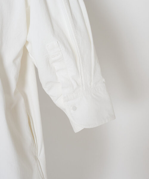 BEARDSLEY（ビアズリー）の「ドライオックスシャツワンピース（ワンピース・レディース・ホワイト・FREE）」の8枚目の写真