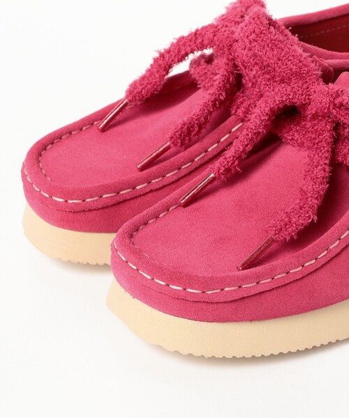 CLARKS ピンク スエード モカシン26cm Clarks Women Wallabee Blush Pink Suede 26175671 – Ballers