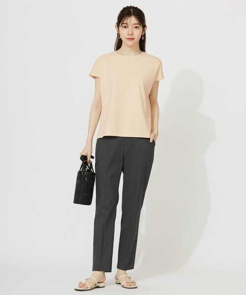 ANY SIS（エニィスィス）の「エアリーストレッチ テーパードパンツ（その他パンツ・レディース・ダルブルー系/ピンク系/ベージュ系/ネイビー系/ライトグリーン系/ホワイト系/ブラック系・1/2/3）」の13枚目の写真