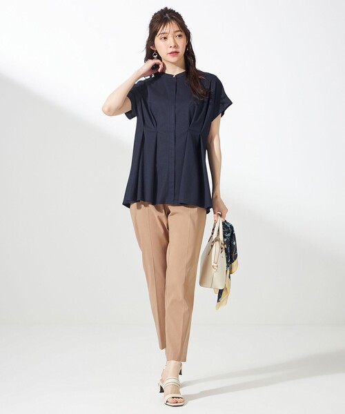 ANY SIS（エニィスィス）の「エアリーストレッチ テーパードパンツ（その他パンツ・レディース・ダルブルー系/ピンク系/ベージュ系/ネイビー系/ライトグリーン系/ホワイト系/ブラック系・1/2/3）」の16枚目の写真