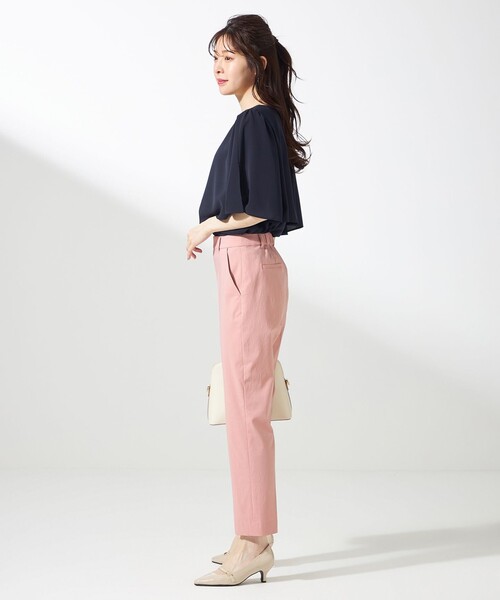 ANY SIS（エニィスィス）の「エアリーストレッチ テーパードパンツ（その他パンツ・レディース・ダルブルー系/ピンク系/ベージュ系/ネイビー系/ライトグリーン系/ホワイト系/ブラック系・1/2/3）」の20枚目の写真