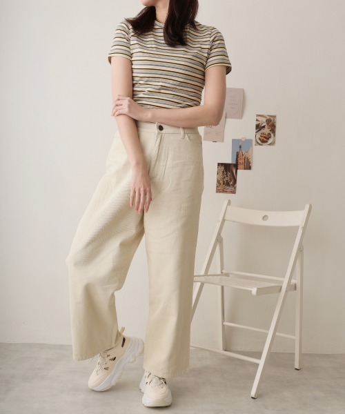 DEMETER（デメテル）の「軽量 厚底 ボリュームソール レースアップ スニーカーサンダル（サンダル・レディース・アイボリー/ブラック・M/S/LL/L）」の19枚目の写真