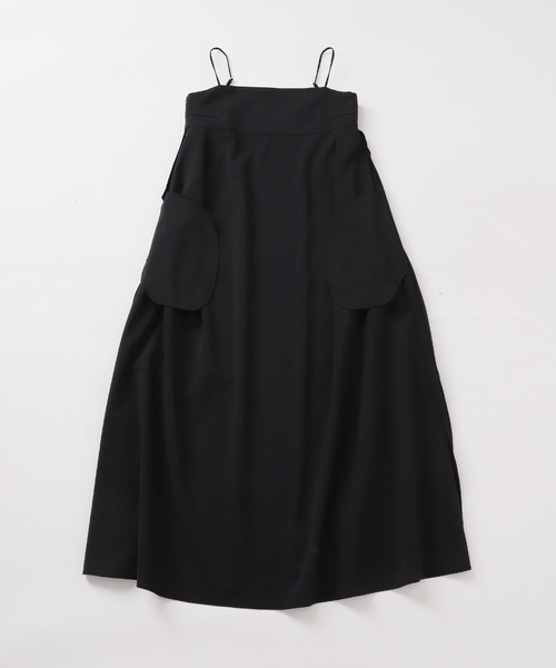 VERMEIL par iena（ヴェルメイユパーイエナ）の「サイドタックワンピース（ワンピース・レディース・ブラック・36/40/38）」の16枚目の写真