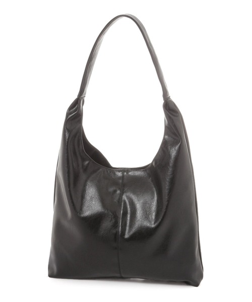 LAKOLE（ラコレ）の「フェイクレザーソフトトートバッグ / 329255（トートバッグ・メンズ・ブラック/ブラウン・FREE）」の2枚目の写真