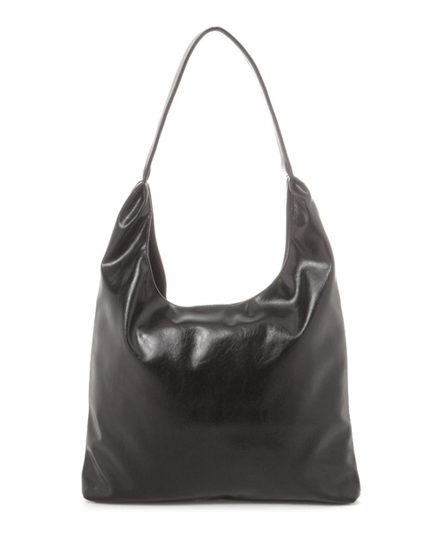 LAKOLE（ラコレ）の「フェイクレザーソフトトートバッグ / 329255（トートバッグ・メンズ・ブラック/ブラウン・FREE）」の5枚目の写真