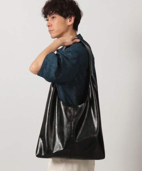 YANASE レザーバッグ Ense アンサ キップレザー がま口 ショルダー バッグ Sサイズ