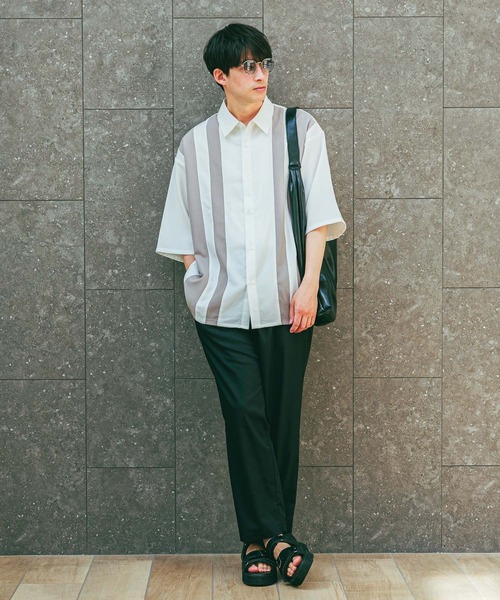 LAKOLE（ラコレ）の「フェイクレザーソフトトートバッグ / 329255（トートバッグ・メンズ・ブラック/ブラウン・FREE）」の16枚目の写真