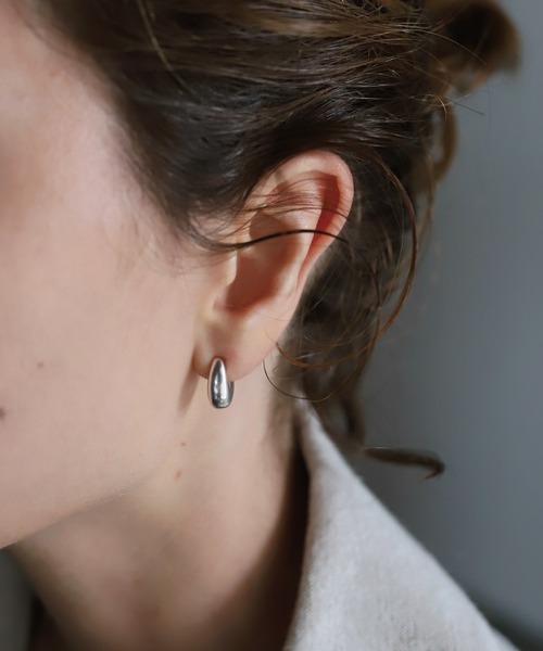 TEN.(テン)の「SILVER925 カドルイヤリング(イヤリング・レディース・シルバー・FREE)」の2枚目の写真