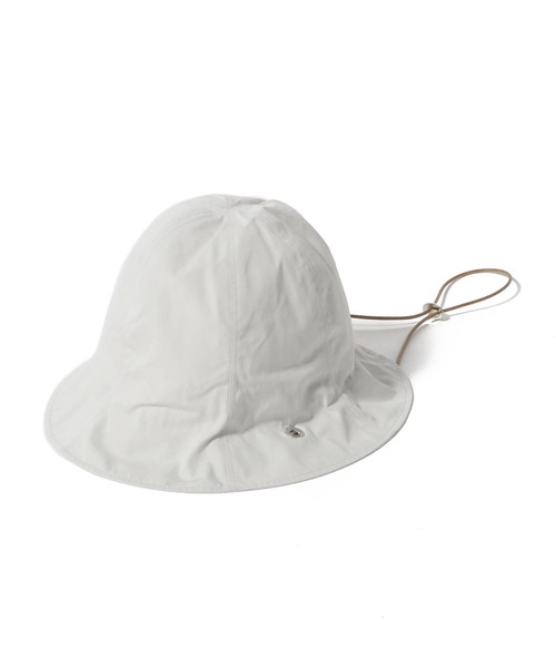 KIJIMA TAKAYUKI（キジマ　タカユキ）の「KIJIMA TAKAYUKI / オーガニックコットン チューリップ ハット（ハット・レディース・ネイビー/ライトグレー・1）」の3枚目の写真