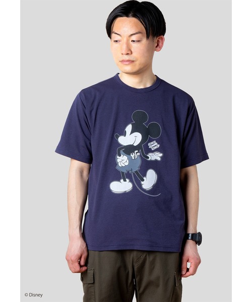 Disney（ディズニー）の「Disney Collection アクティブメッシュバックポケットTシャツ（Tシャツ/カットソー・メンズ・ダークパープル/ブラック/ライトグレー・SMALL/LARGE/MEDIUM/X-LARGE）」の3枚目の写真