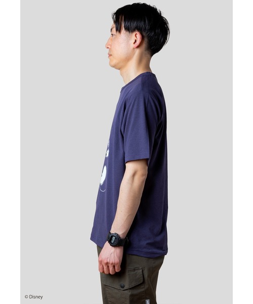 Disney（ディズニー）の「Disney Collection アクティブメッシュバックポケットTシャツ（Tシャツ/カットソー・メンズ・ダークパープル/ブラック/ライトグレー・SMALL/LARGE/MEDIUM/X-LARGE）」の9枚目の写真