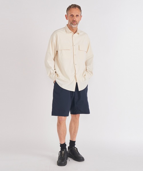 WHITE MOUNTAINEERING(ホワイトマウンテニアリング)の「【White Mountaineering / ホワイトマウンテニアリング】WIDE SHORT PANTS(その他パンツ・メンズ・ブラック/ネイビー・0/1/2)」の15枚目の写真
