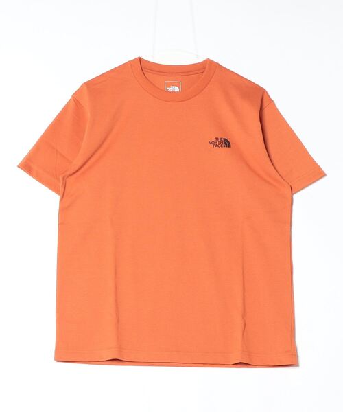 THE NORTH FACE(ザノースフェイス)の「ザ ノース フェイス THE NORTH FACE S/S Back Square Logo Tee_ショートスリーブバックスクエアロゴティー(Tシャツ/カットソー・メンズ・ホワイト/ブラウン/ブラック/ブルー・LL/S/M/L/3L)」の3枚目の写真