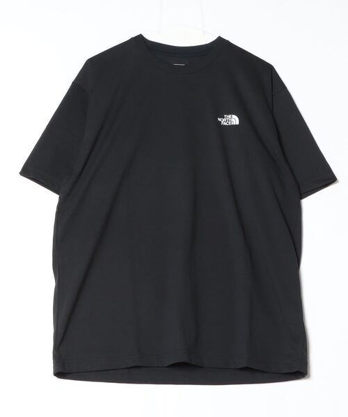 THE NORTH FACE(ザノースフェイス)の「ザ ノース フェイス THE NORTH FACE S/S Back Square Logo Tee_ショートスリーブバックスクエアロゴティー(Tシャツ/カットソー・メンズ・ホワイト/ブラウン/ブラック/ブルー・LL/S/M/L/3L)」の2枚目の写真