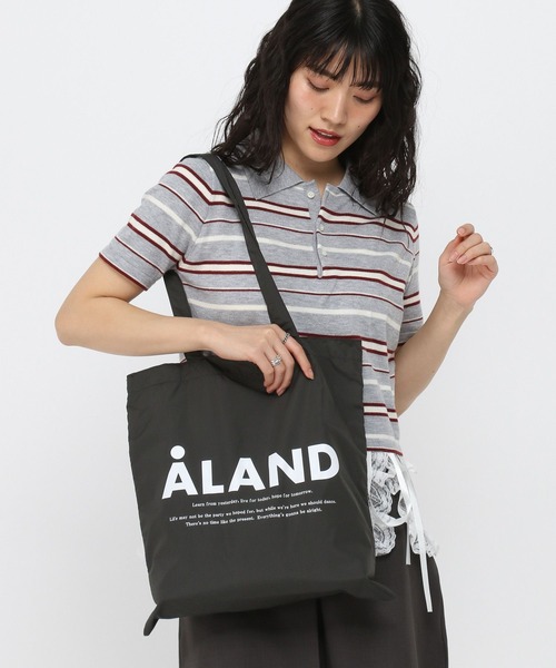 ALAND（エーランド）の「【UNISEX】ALAND／アソートトートBAG（トートバッグ・レディース・ブラック/その他1/ピンク/グリーン・FREE）」の2枚目の写真