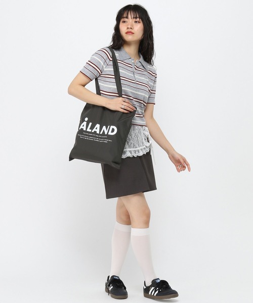 ALAND（エーランド）の「【UNISEX】ALAND／アソートトートBAG（トートバッグ・レディース・ブラック/その他1/ピンク/グリーン・FREE）」の6枚目の写真