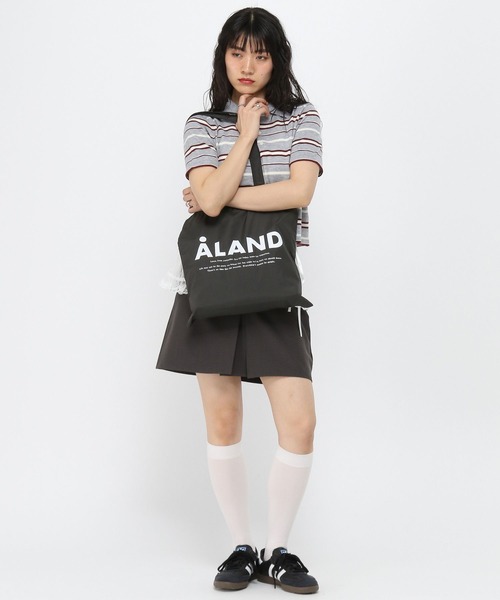 ALAND（エーランド）の「【UNISEX】ALAND／アソートトートBAG（トートバッグ・レディース・ブラック/その他1/ピンク/グリーン・FREE）」の5枚目の写真