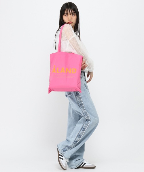 ALAND（エーランド）の「【UNISEX】ALAND／アソートトートBAG（トートバッグ・レディース・ブラック/その他1/ピンク/グリーン・FREE）」の15枚目の写真