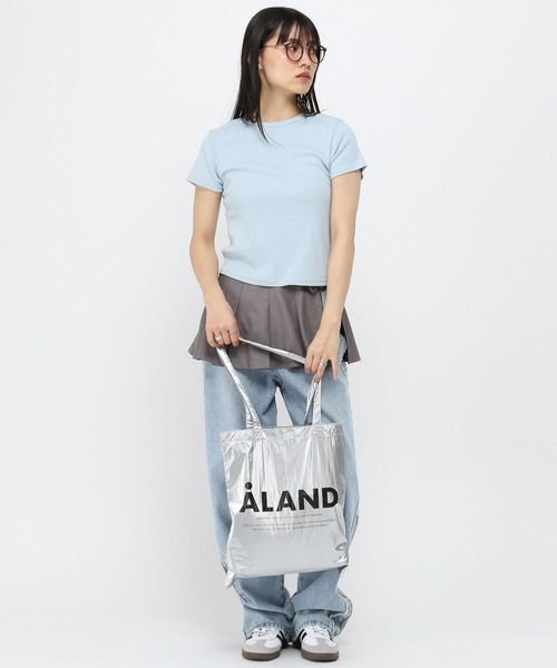 ALAND（エーランド）の「【UNISEX】ALAND／アソートトートBAG（トートバッグ・レディース・ブラック/その他1/ピンク/グリーン・FREE）」の11枚目の写真