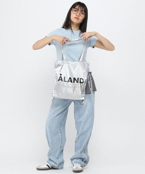 ALAND（エーランド）の「【UNISEX】ALAND／アソートトートBAG（トートバッグ・レディース・ブラック/その他1/ピンク/グリーン・FREE）」の10枚目の写真