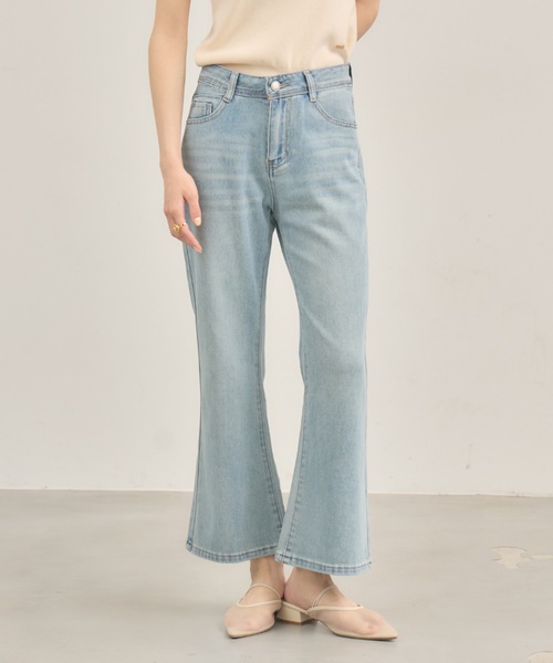 クロップドデニムパンツ（デニムパンツ）｜NEUNA（ヌナ）の