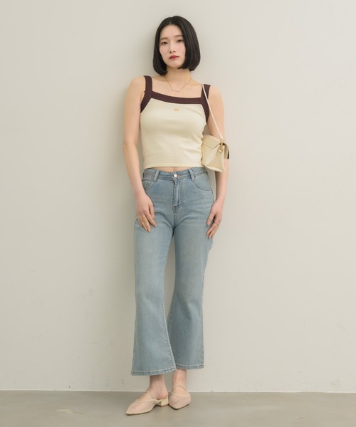 クロップドデニムパンツ（デニムパンツ）｜NEUNA（ヌナ）の