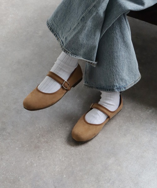 U.S. POLO ASSN.（ユーエスポロアッスン）の「【U.S. POLO ASSN./ユーエスポロアッスン】メリージェーン フラットシューズ（パンプス・レディース・シルバー/ブラック/ブラウン・S/M/L）」の10枚目の写真