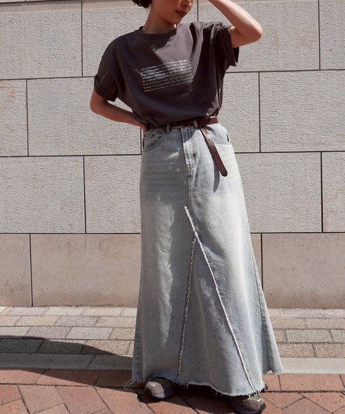 gossara(ゴサラ)の「リメイク風マーメイドSK(デニムスカート・レディース・ライトブルー/ブルー・SMALL/MEDIUM)」の12枚目の写真