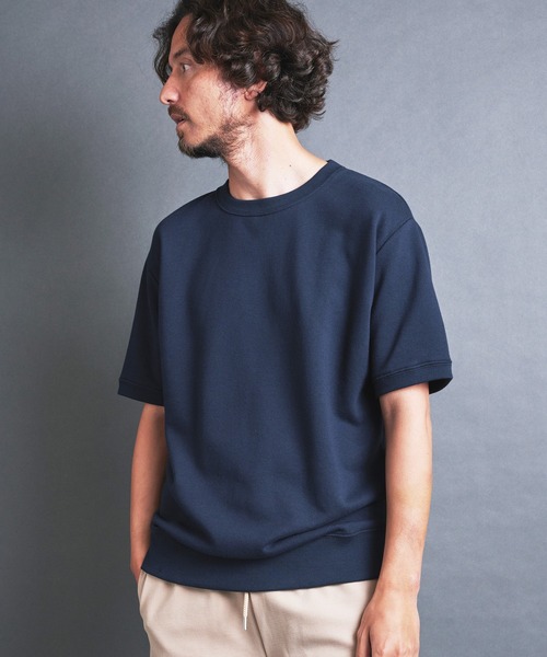 SOPHNET コットンカシミア半袖スウェット S