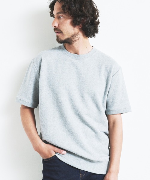 SOPHNET コットンカシミア半袖スウェット S
